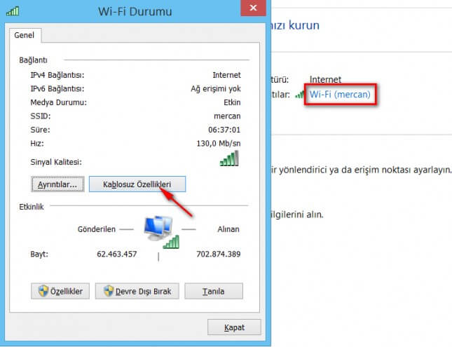 Wireless Şifresi